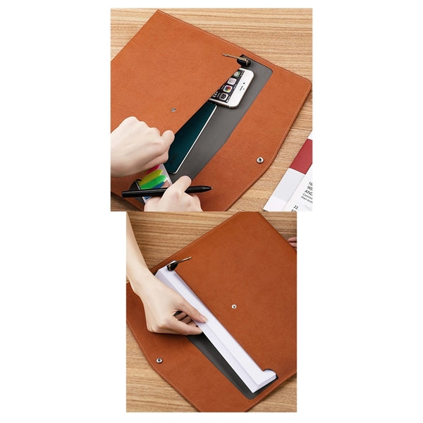 Leather Envelope File Folder