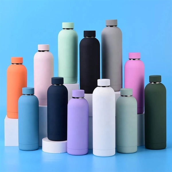 Double Wall Insulated Drink Bottle with Logo