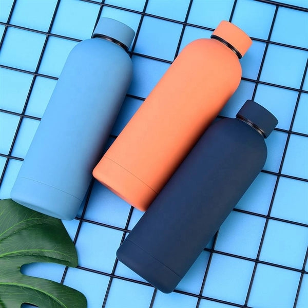 Double Wall Insulated Drink Bottle with Logo