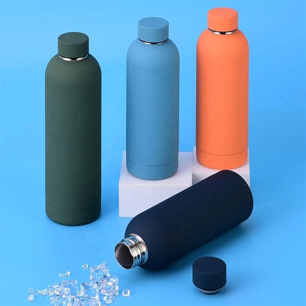 Double Wall Insulated Drink Bottle with Logo