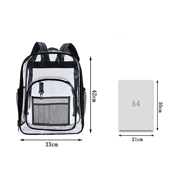 Travel Stadium Approved Clear Backpack