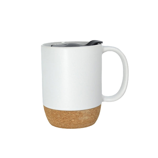 15 oz Ceramic Mug w/ Insulated Cork Handle