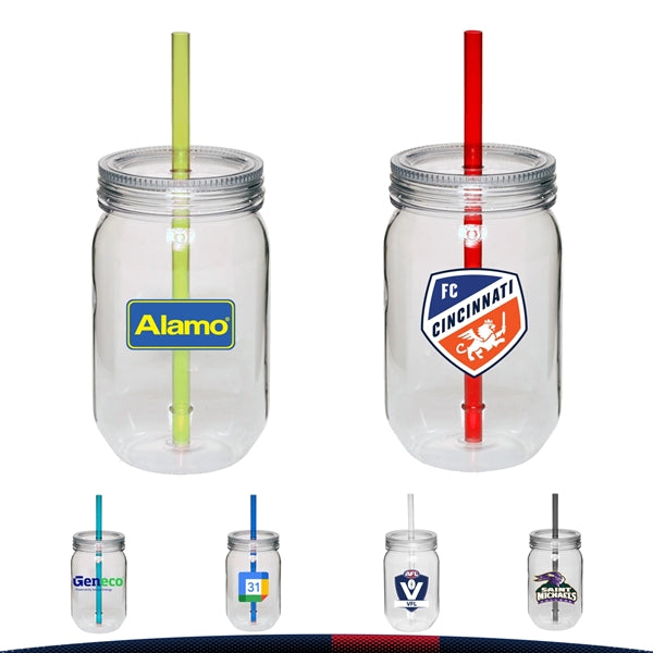 24 oz. Lamar Mason Jars