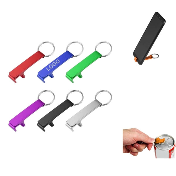 Bottle Opener With Phone Stand Keychain