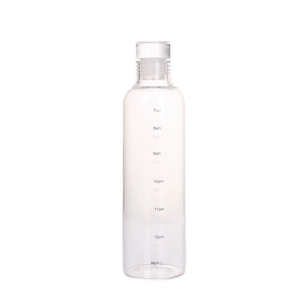 17oz High borosilicate glass water bottle
