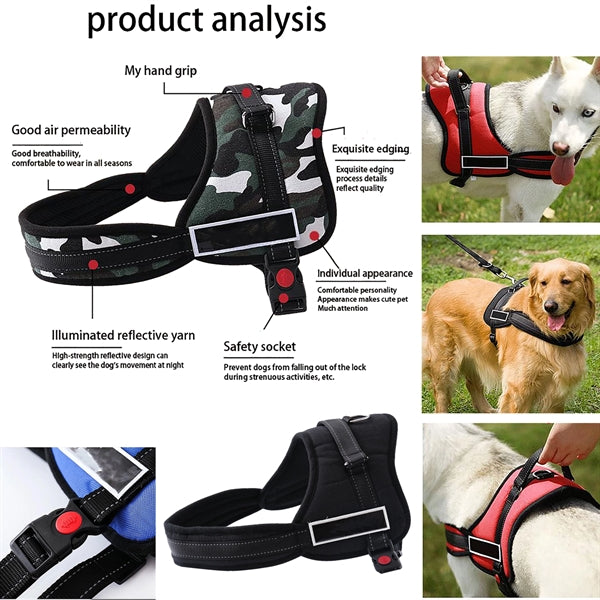 Nylon Dog Vest Harness Strap