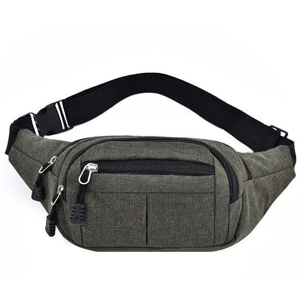 Water-Resistant Oxford Waist Bag