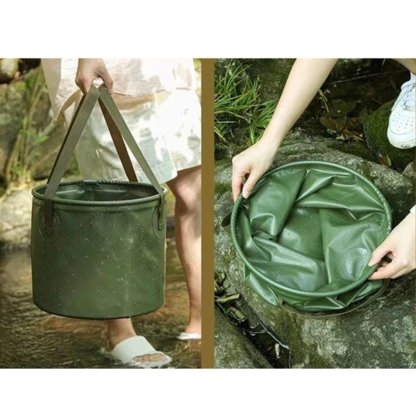 2.6 Gallon Collapsible Bucket with Handle