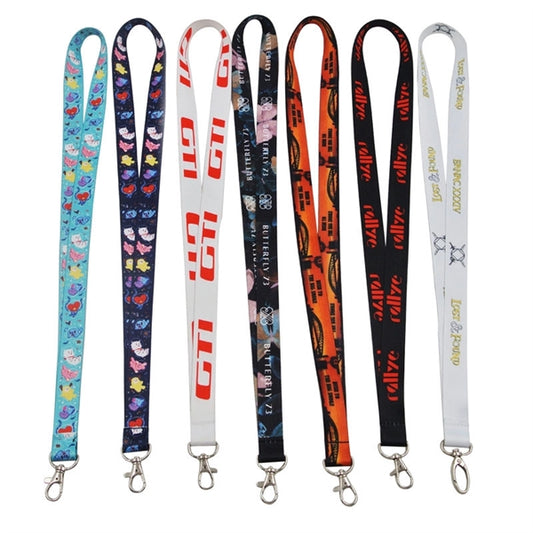 Printed Neck Polyester Lanyard with Logo
