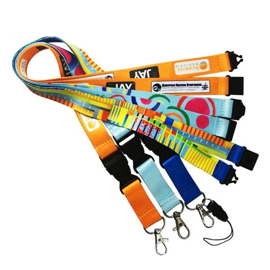 Printed Polyester Lanyard with Logo