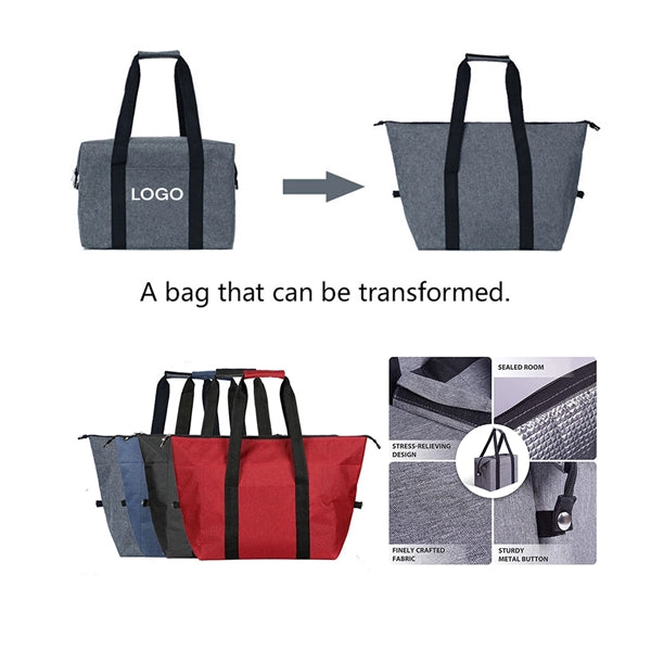 Collapsible Insulated Cooler Tote Bags