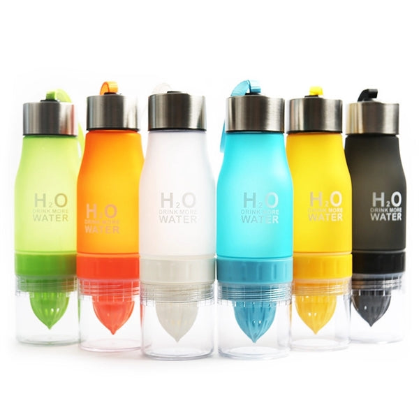 Portable 22 Oz Lemon Fruit Infuser Squeezer Cup Water Bottle