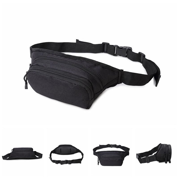 Tactical Military Camping Fanny Pack Canvas Waist Bag
