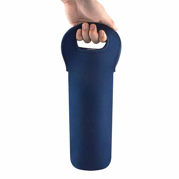 Insulated Neoprene Single Wine Carrier Tote Bag Bottle Holde