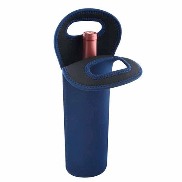 Insulated Neoprene Single Wine Carrier Tote Bag Bottle Holde