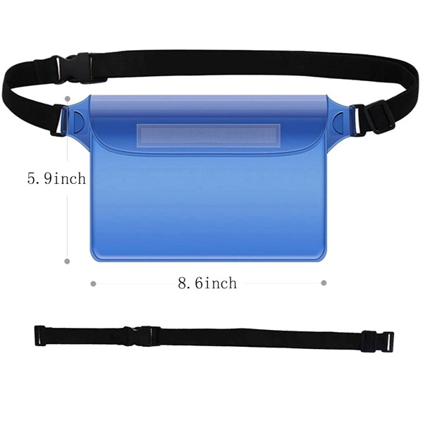 PVC waterproof waist bag outdoor sports bag