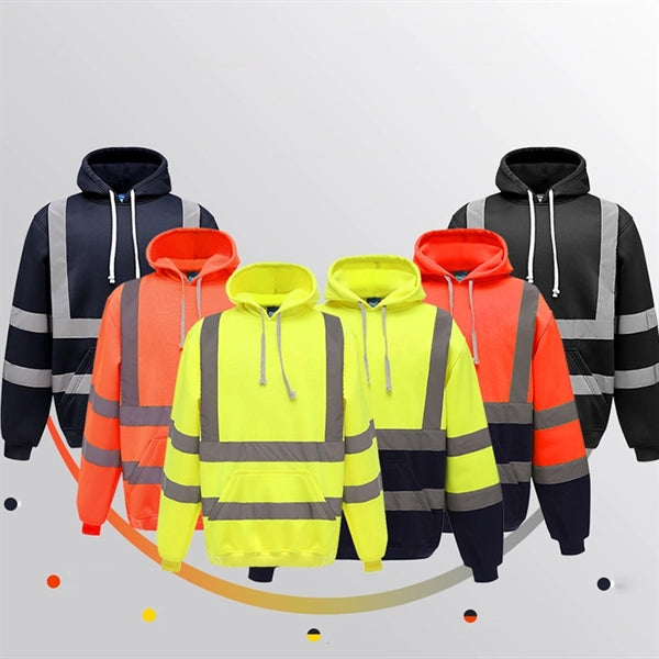 High Visibility Reflective Hoodies for Men and Women