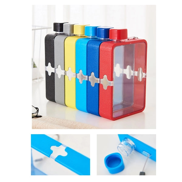 Flat Slim Water Bottle 13OZ