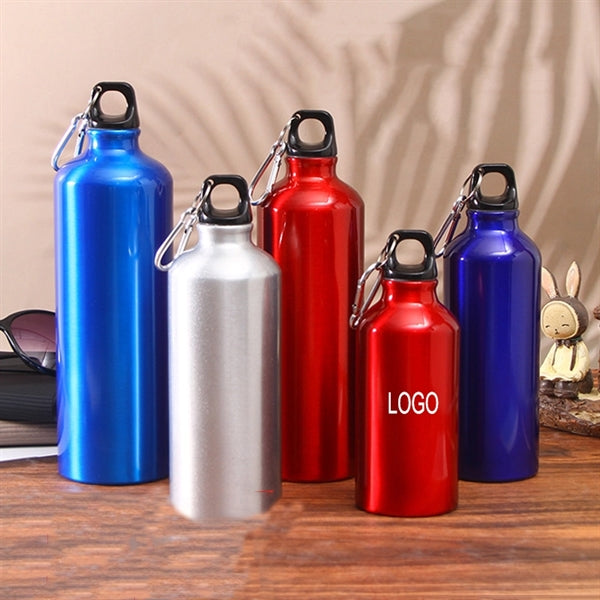 Cycling Aluminum Bottle w/ Carabiner