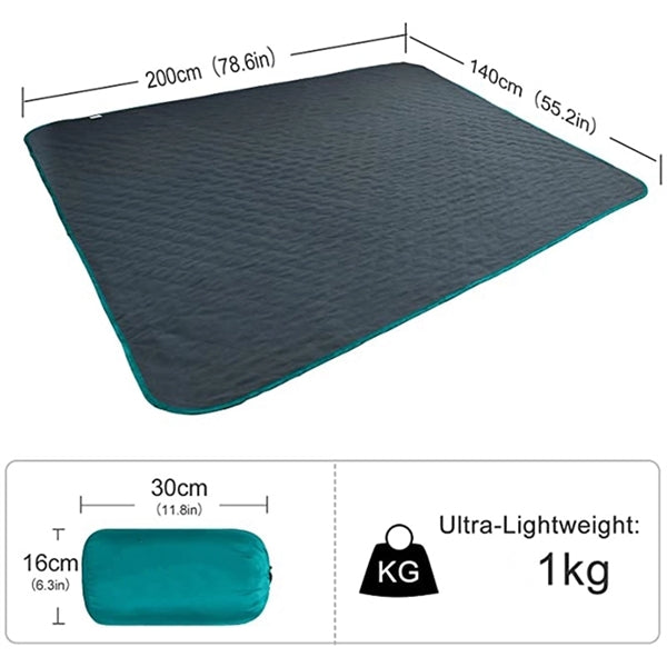 Outdoor Warm Large Blanket Picnic Beach Mat With Storage Bag