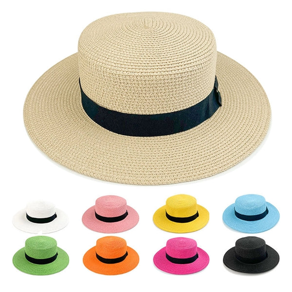 Summer Panama Bowler Hat