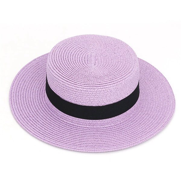 Summer Panama Bowler Hat