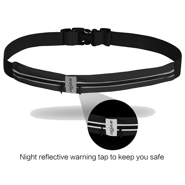 Outdoor fitness sports double mouth waist bag