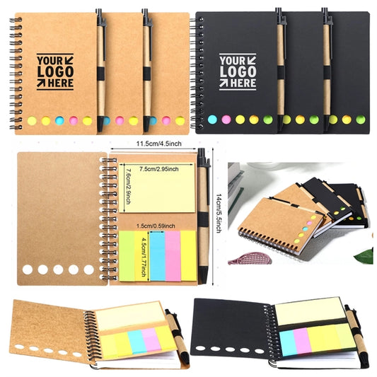 A6 Lined Notepad Spiral Notebook