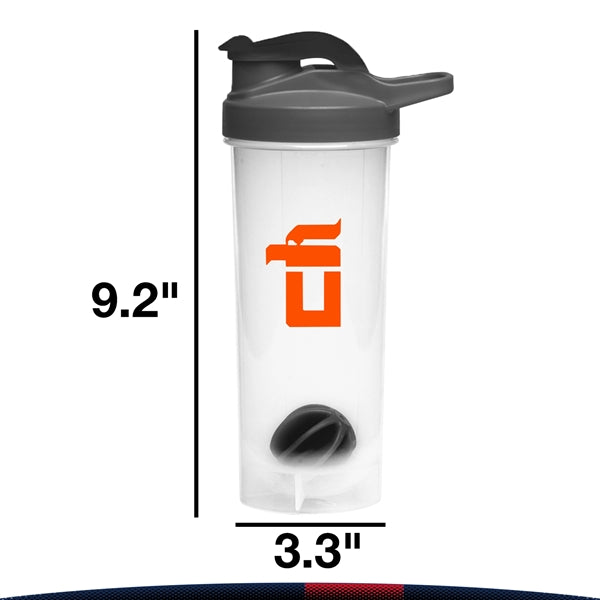 Nsinis Plastic Shaker Bottle - 24 OZ.