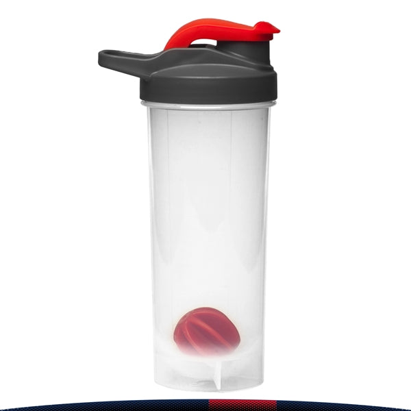 Nsinis Plastic Shaker Bottle - 24 OZ.