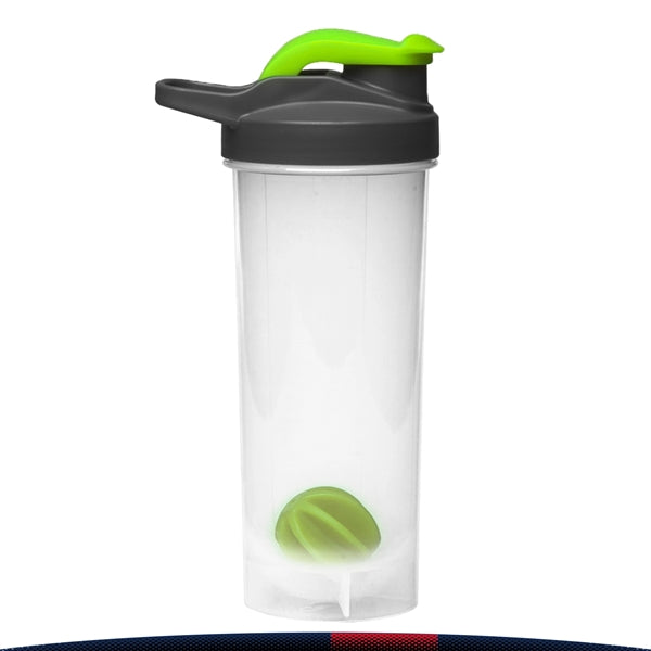 Nsinis Plastic Shaker Bottle - 24 OZ.