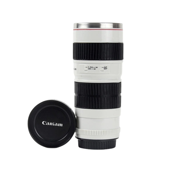 14 oz Travel Car Water Vacuum Simulation Camera Lens Mugs