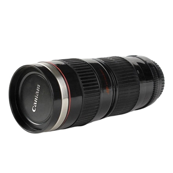 14 oz Travel Car Water Vacuum Simulation Camera Lens Mugs