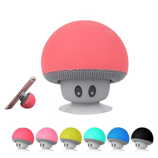 Mushroom Wireless Speaker W/ Sucker