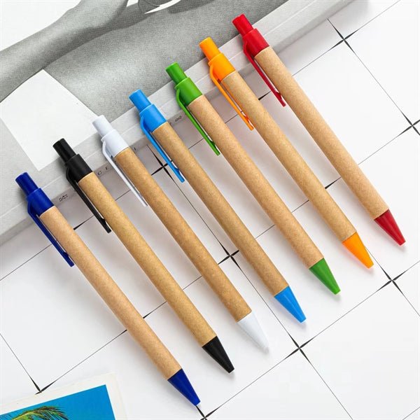 Natural Kraft Paper Of Ballpoint Pen