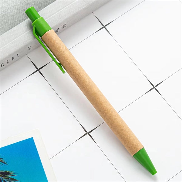 Natural Kraft Paper Of Ballpoint Pen