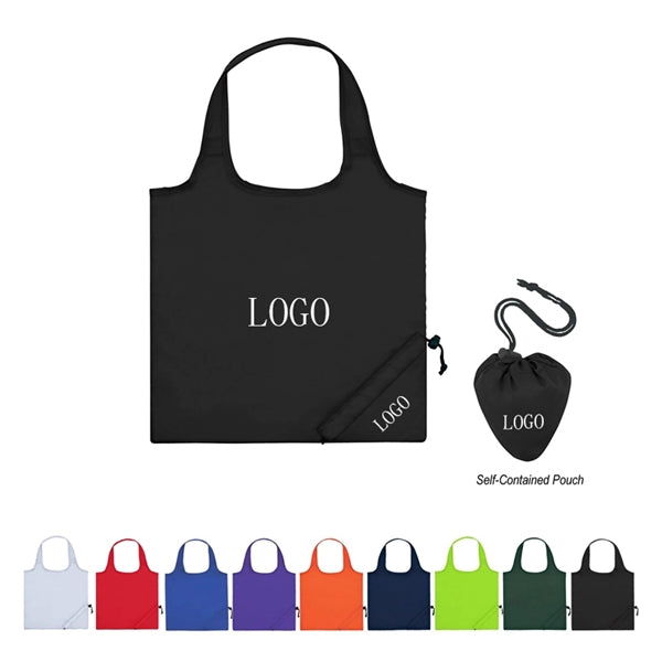 Portable Foldable Polyester Tote Bag
