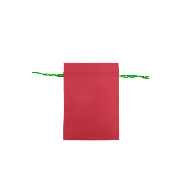 Non-Woven Wine Bottle Ribbon Drawstring Gift Bags