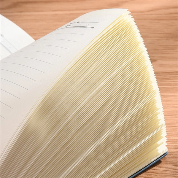 A5 Faux Leather Hard Cover School Office Journal Notebook