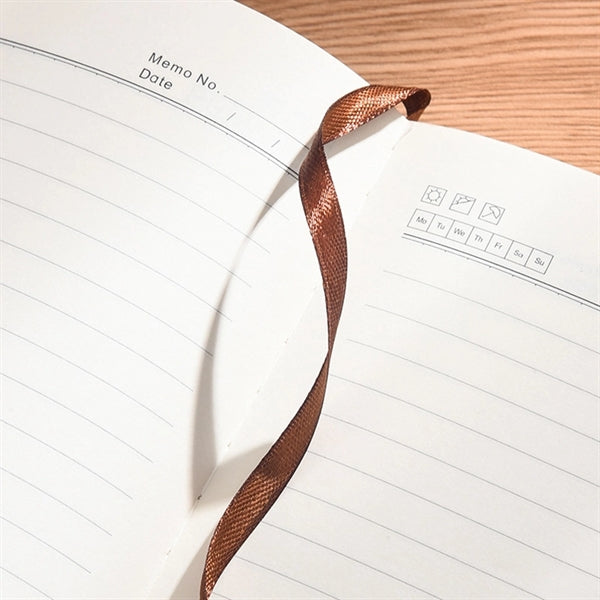 A5 Faux Leather Hard Cover School Office Journal Notebook