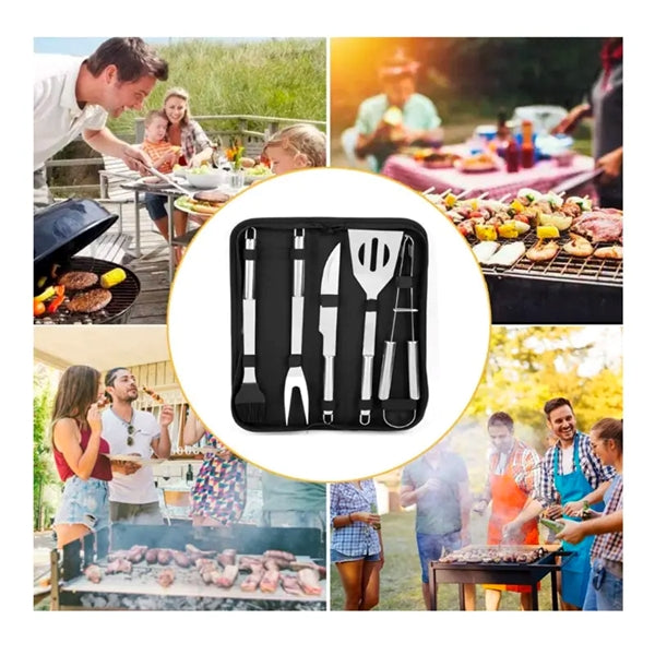 5Pcs BBQ Grill Accessories Tools Set