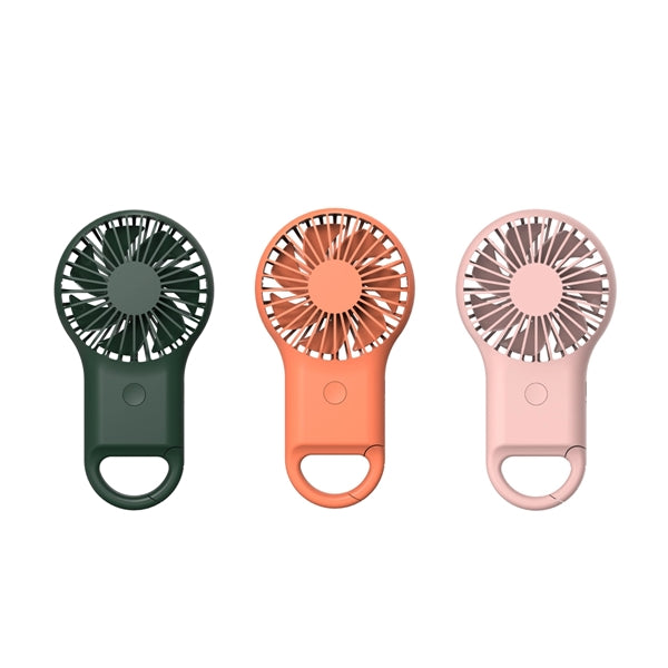 Portable USB Handfan With Mountaineering Buckle