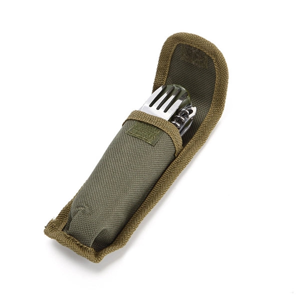 Camping Utensils Multi-Function Tool Cutlery Set