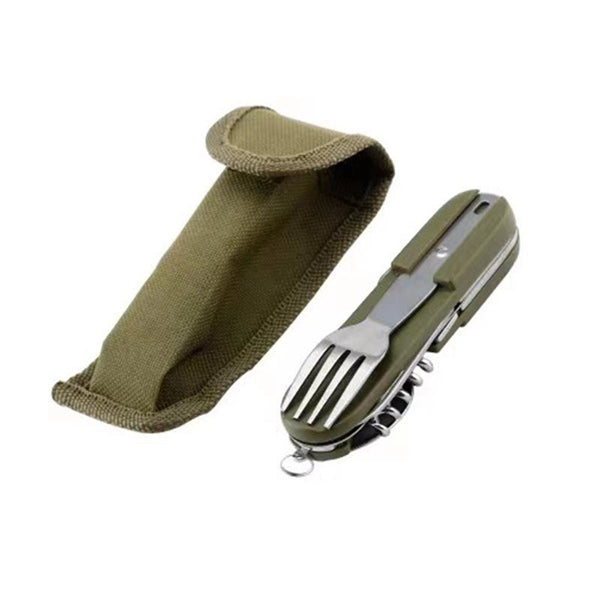 Camping Utensils Multi-Function Tool Cutlery Set