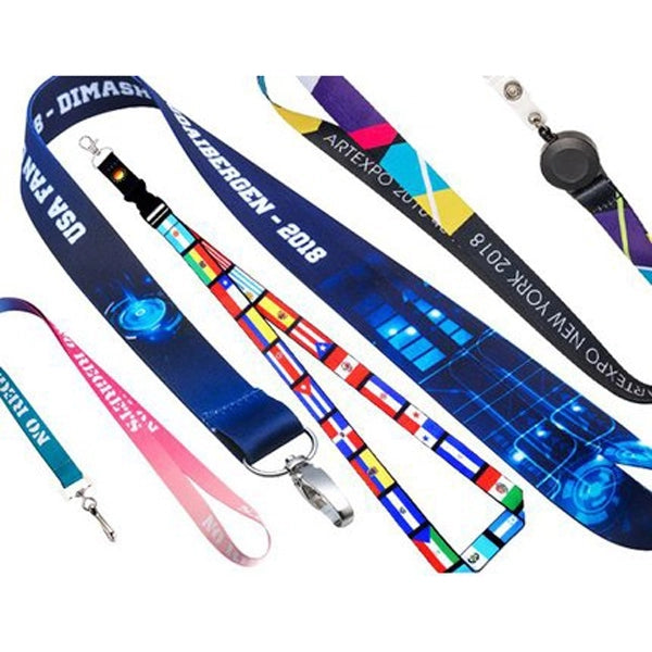 Full Color 1 inch Lanyard