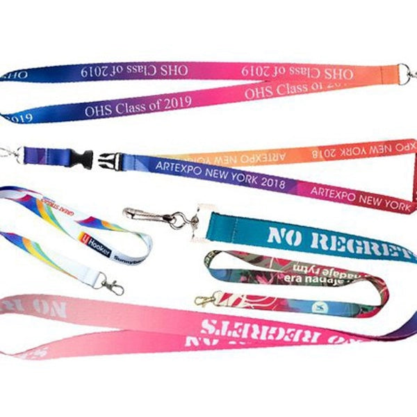 5/8 inch Dye Sublimation Lanyard