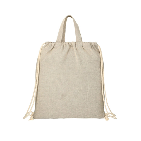Recycled Cotton Drawstring Bag