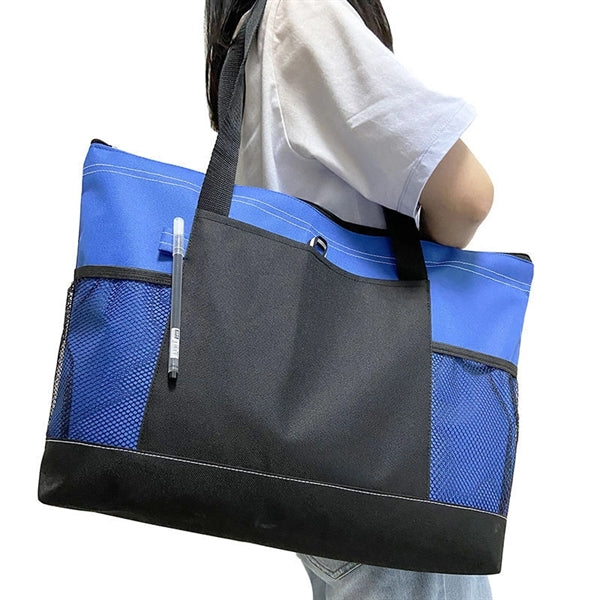Non Woven Zippered Totes Bags