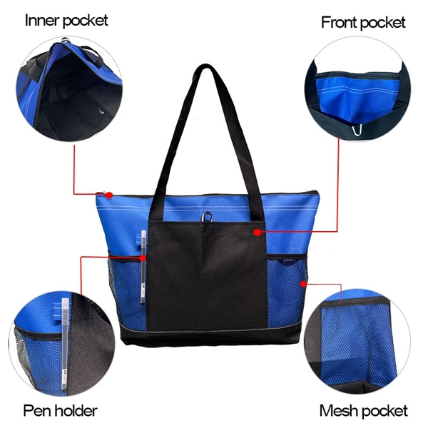 Non Woven Zippered Totes Bags