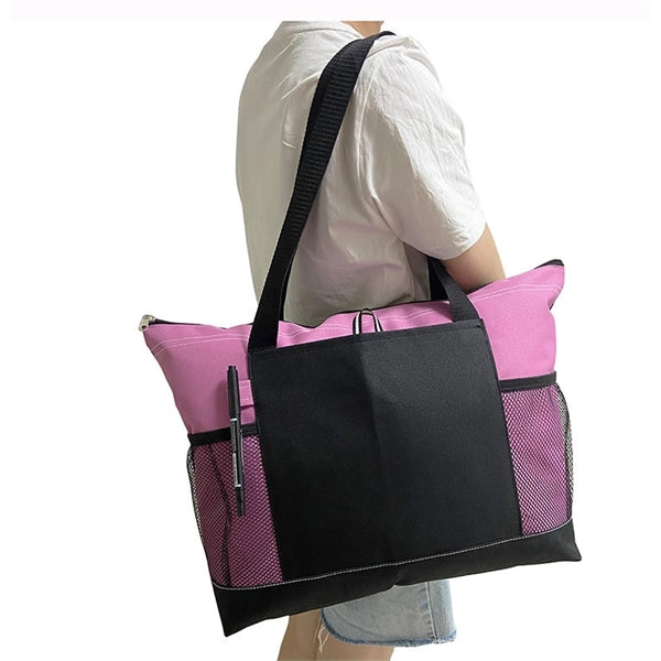 Non Woven Zippered Totes Bags